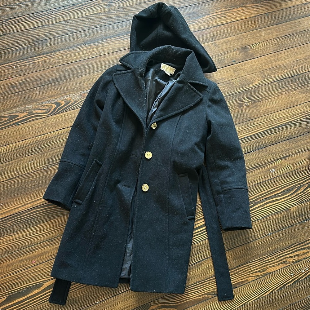Michael Kors Hooded Pea Coat
